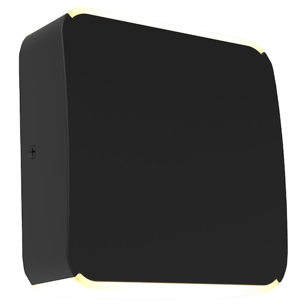 Access Lighting Newport, BiDirectional Outdoor LED Wall Mount, Black Finish, Acrylic Lens 20029LEDDMG-BL/ACR - main